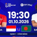 Indonesia e Bangladesh se enfrentam na abertura da FIFA ASEAN Cup 2026; veja as escalações confirmadas!