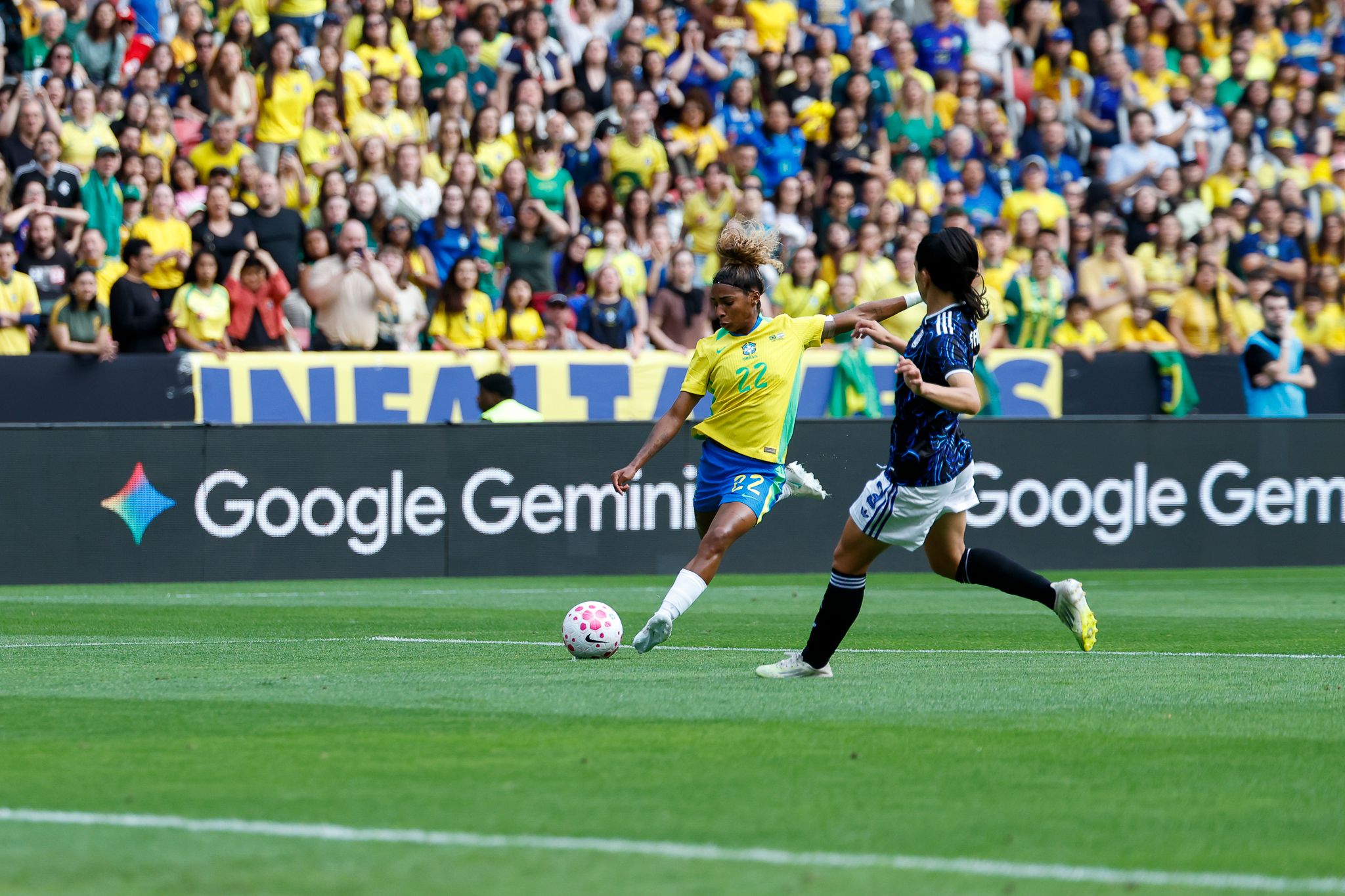 Seleção Brasileira Feminina brilha com vitória de 3 a 1 sobre a Argentina em amistoso no Beira-Rio