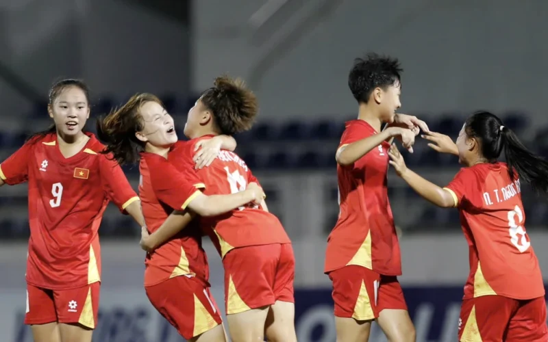 VFF premia U17 feminino do Vietnã com R$ 500 mil após classificação histórica para o Mundial de 2027