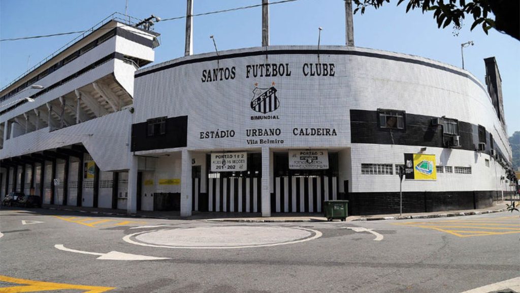 Arquibancadas da Vila Belmiro