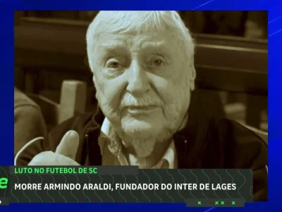 Morre Armindo Araldi, ícone do futebol de Lages e defensor da memória esportiva na região