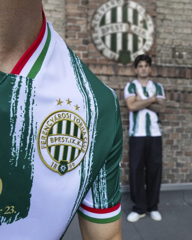 Ferencvárosi TC lança uniforme especial em homenagem aos 70 anos da Revolução Húngara Camisa especial 56 anos Ferencvárosi 2026