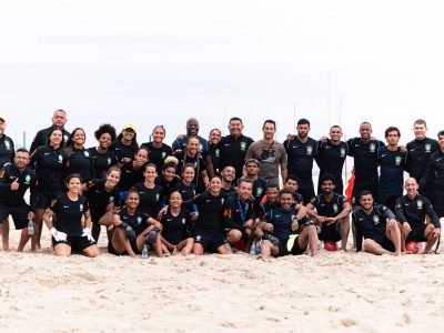 Brasil se prepara para o Mundialito de Beach Soccer com convocação de atletas e reuniões de ídolos da modalidade
