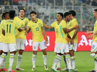 Brasil goleia a Índia por 4 a 0 e encerra Super Data Fifa invicto; próximo desafio será em novembro