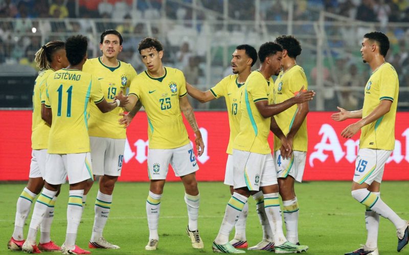 Brasil goleia a Índia por 4 a 0 e encerra Super Data Fifa invicto; próximo desafio será em novembro
