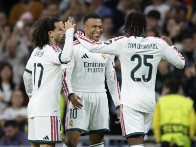 Como surpreende o Como ao vencer o Manchester United; Real Madrid mantém 100% com goleada na Champions League