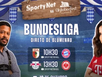SportyNet leva Bundesliga para a Oktoberfest e transforma jogos em festa ao vivo em Blumenau