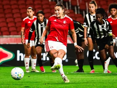 Inter busca vitória, mas empata em 1 a 1 com o Atlético-MG nas quartas da Copa do Brasil Feminina