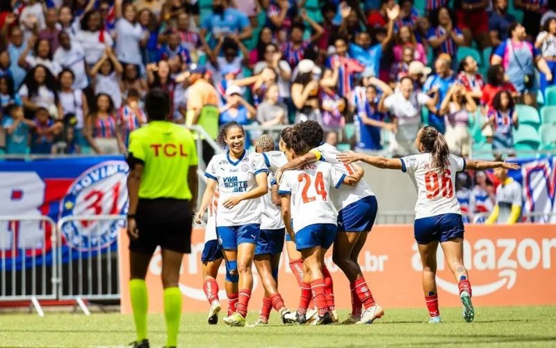 Bahia e Flamengo decidem vaga na final da Copa do Brasil Feminina em semifinal emocionante