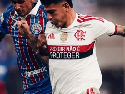 Flamengo derruba o Bahia, vence por 3 a 0 e retoma a liderança do Brasileirão na 31ª rodada
