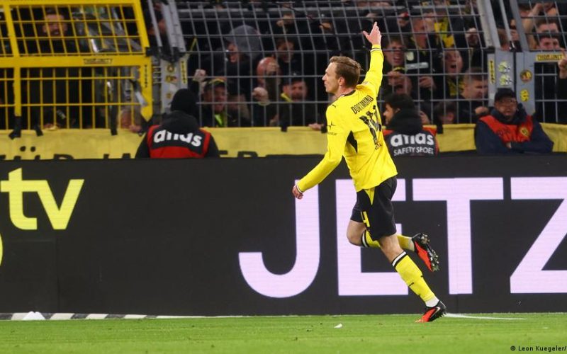 Borussia Dortmund vence Eintracht Frankfurt e garante 500ª derrota do rival como visitante na Bundesliga