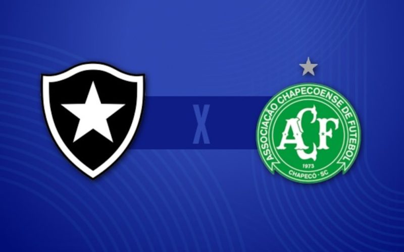 Botafogo enfrenta a Chapecoense em jogo decisivo no Brasileirão; confira onde assistir e escalações