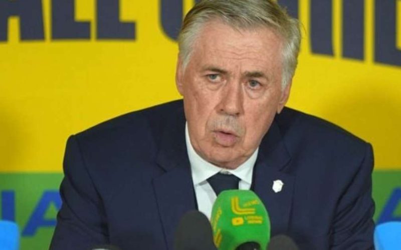 Ancelotti divulga convocação da Seleção Brasileira para amistosos contra Japão e Singapura nesta quinta-feira