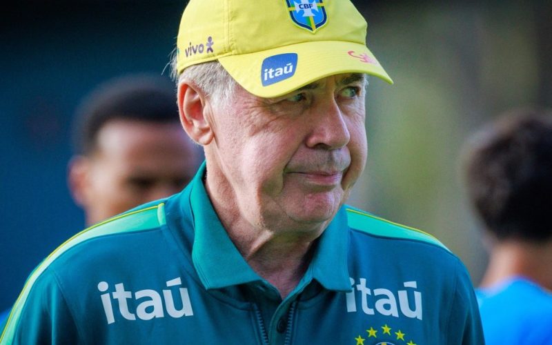 Ancelotti convoca Seleção Brasileira para amistosos contra Japão e Singapura em Outubro