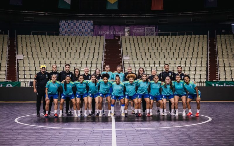 Brasil Feminino de Futsal enfrenta Japão em Maringá em amistosos de preparação para a Copa do Mundo