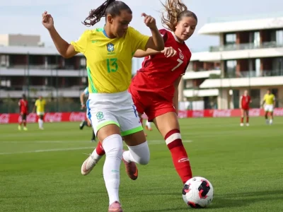 Brasil vence Canadá por 6 a 2 na estreia do Mundial Feminino Sub-17 com grande atuação de Greise Kelly