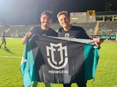 Maringá conquista acesso à Série B com destaque para beltronenses Guilherme Neto e Maurício Trombetta