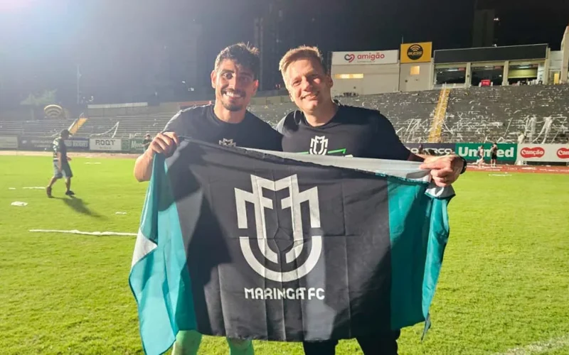 Maringá conquista acesso à Série B com destaque para beltronenses Guilherme Neto e Maurício Trombetta