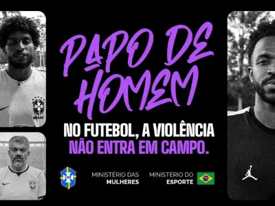 CBF e Ministérios lançam campanha contra violência de gênero e plano de legado para Copa do Mundo Feminina de 2027