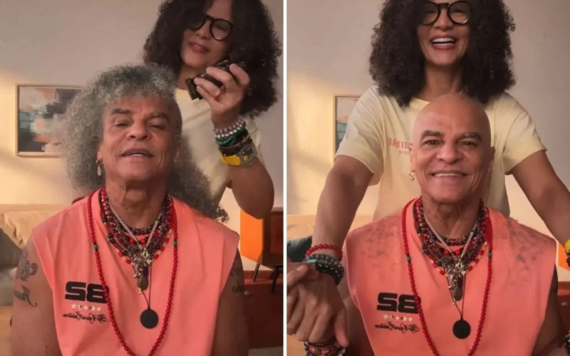 Carlos Valderrama surpreende e raspa o cabelo; veja a transformação do ícone colombiano