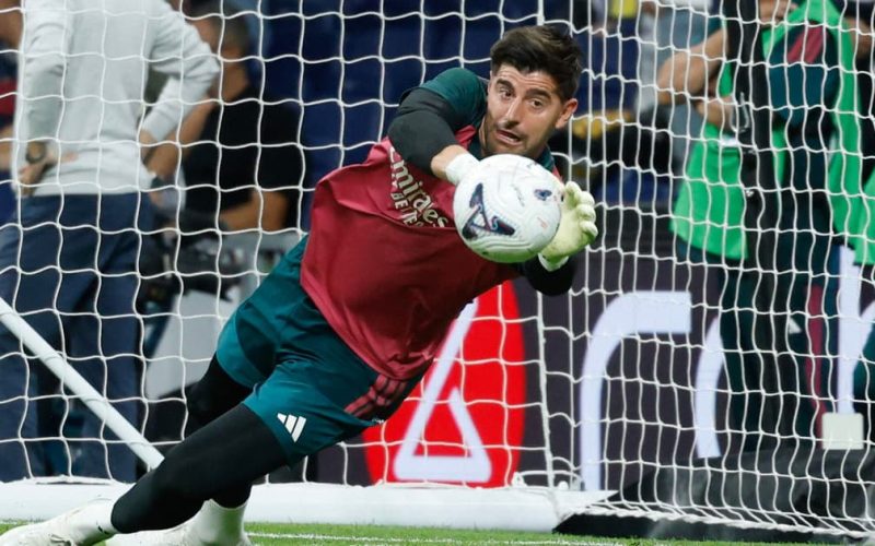Real Madrid avança em renovação de contrato com Thibaut Courtois até 2028