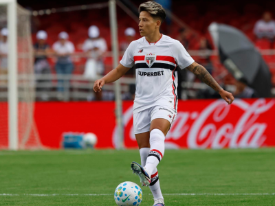 Bia Menezes comemora gol histórico do título do São Paulo no Brasileirão Feminino e homenageia mãe são-paulina