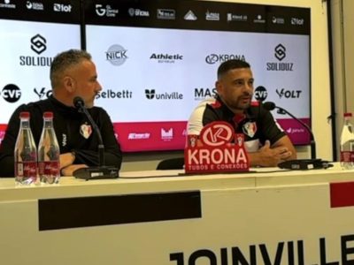 Diego Souza, técnico do Joinville, tem registro cancelado pela CBF em meio a esquema de licenças falsas