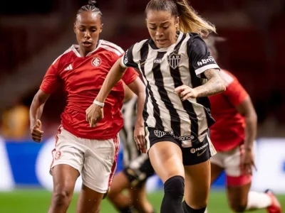 Atlético e Internacional empatam em duelo acirrado pelas quartas de final da Copa do Brasil Feminina e decidem classificação em Belo Horizonte