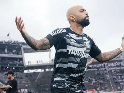 Gabigol estabelece recorde de aproveitamento em finalizações durante o Brasileirão pelo Santos