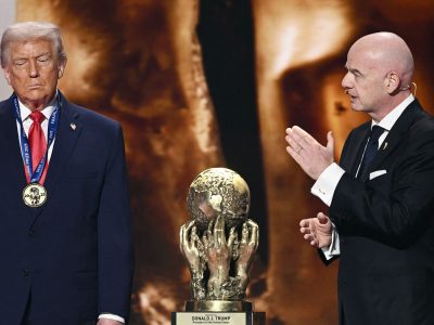 Fifa pode extinguir Prêmio da Paz criado em homenagem a Donald Trump após polêmica sobre critérios de seleção
