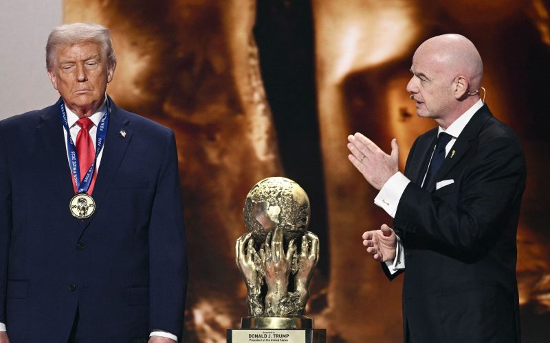 Fifa pode extinguir Prêmio da Paz criado em homenagem a Donald Trump após polêmica sobre critérios de seleção