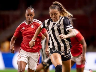 Internacional e Atlético-MG empatam em 1 a 1 e deixam semifinal da Copa do Brasil Feminina em aberto
