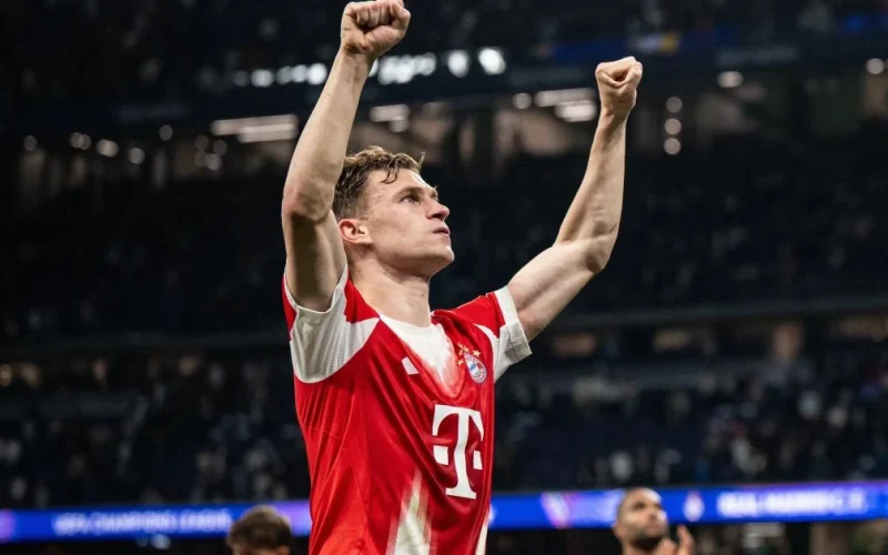 Kimmich é desfalque do Bayern no duelo contra o Arsenal após luto pela morte do pai