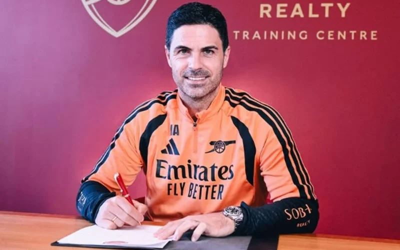 Mikel Arteta renova com o Arsenal até 2030 após conquistar a Premier League e garantir aumento salarial significativo