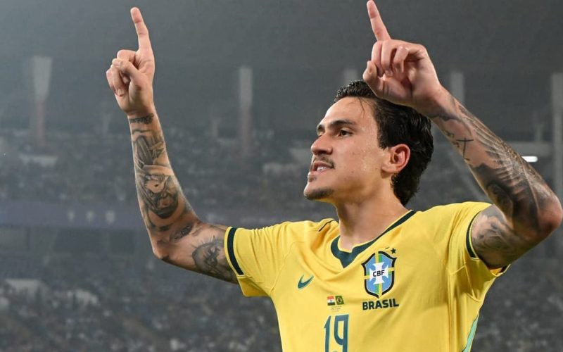 Pedro brilha em amistoso da Seleção, e torcedores fazem comparações com Copa do Mundo