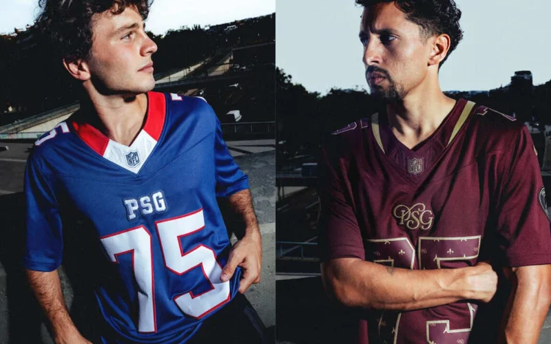 PSG e NFL lançam coleção especial para o primeiro jogo da liga na França