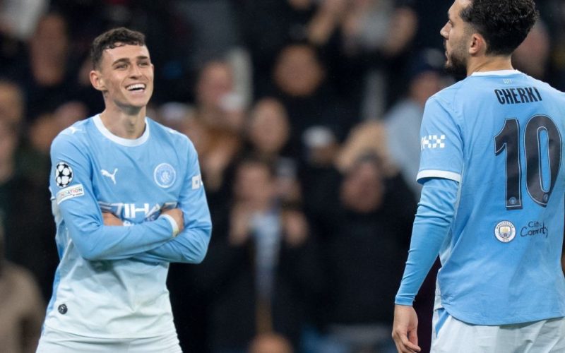 Phil Foden brilha e Manchester City goleia AEK Atenas por 5 a 1 na Champions League