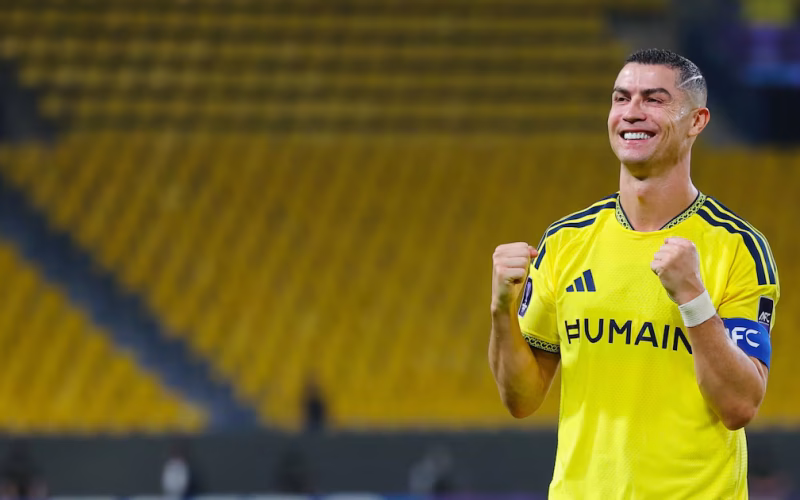 Cristiano Ronaldo marca em vitória do Al-Nassr sobre o Neftchi Fargona na Champions League da Ásia