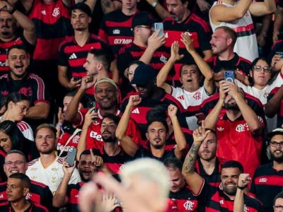 Flamengo e Estudiantes-ARG batem recorde de público na Libertadores com 72.492 torcedores no Maracanã