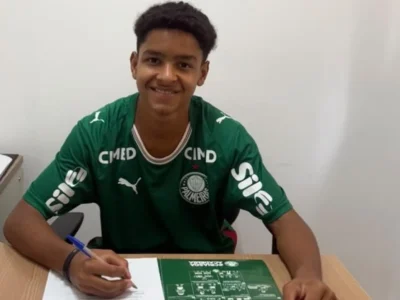 Palmeiras se fortalece nas categorias de base com a contratação do jovem meia Gabriel Bittencourt, destaque do Betim Futebol