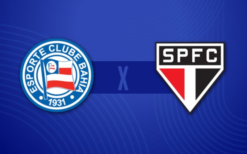 Bahia e São Paulo se enfrentam em jogo decisivo pelo Brasileirão; veja como assistir ao vivo e as escalações!