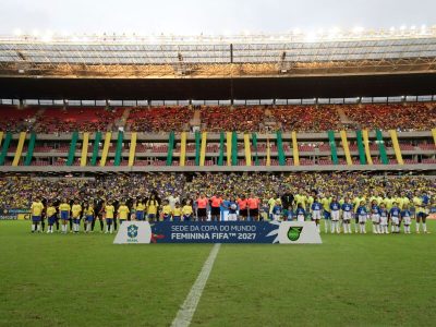Brasil recebe Argentina em amistoso na Arena de Pernambuco como parte dos preparativos para a Copa do Mundo de 2027
