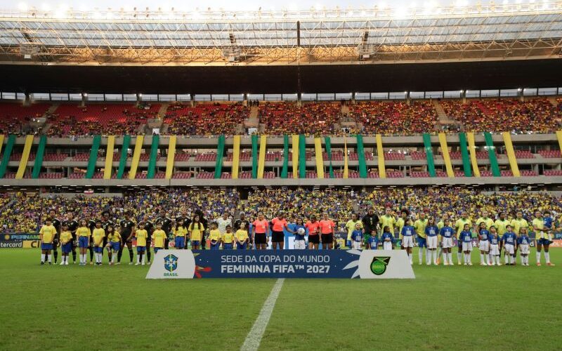 Brasil recebe Argentina em amistoso na Arena de Pernambuco como parte dos preparativos para a Copa do Mundo de 2027