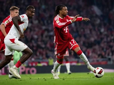 Bayern de Munique derrota Leipzig por 6 a 1 e assume liderança provisória da Bundesliga com show de Luis Diaz