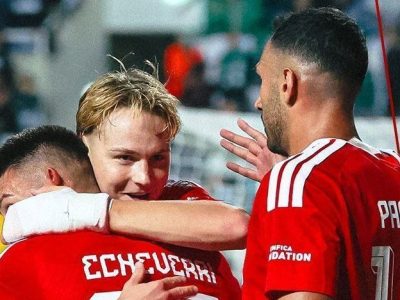 Benfica brilha no segundo tempo e vence Omonia Nicosia por 4 a 1 na Europa League