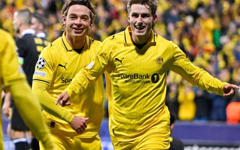 Bodo/Glimt surpreende e derrota o Borussia Dortmund na Champions League com gol de Sjovold