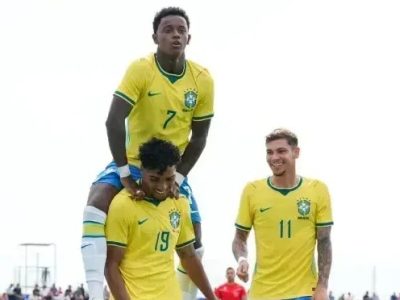 Brasil Sub-20 encerra Data Fifa com goleada de 4 a 0 sobre o México