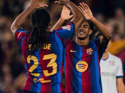 Barcelona conquista mais uma vitória e se mantém com 100% na La Liga após derrotar Getafe por 3 a 0