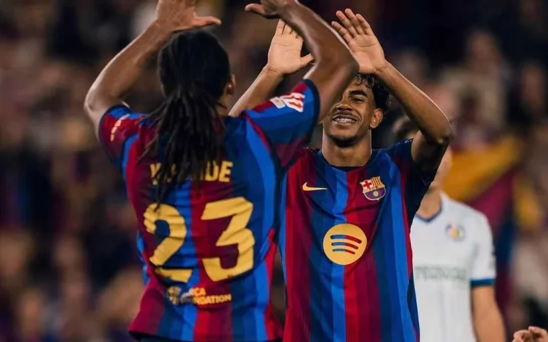 Barcelona conquista mais uma vitória e se mantém com 100% na La Liga após derrotar Getafe por 3 a 0