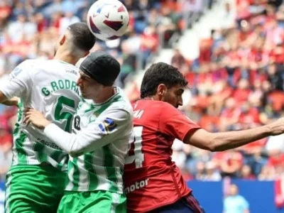 Real Betis busca vencer Osasuna para retomar a terceira colocação em La Liga; saiba onde assistir ao jogo ao vivo